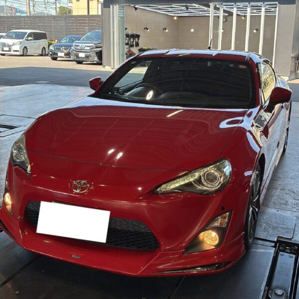 トヨタ86 ブレーキパッド取り付け